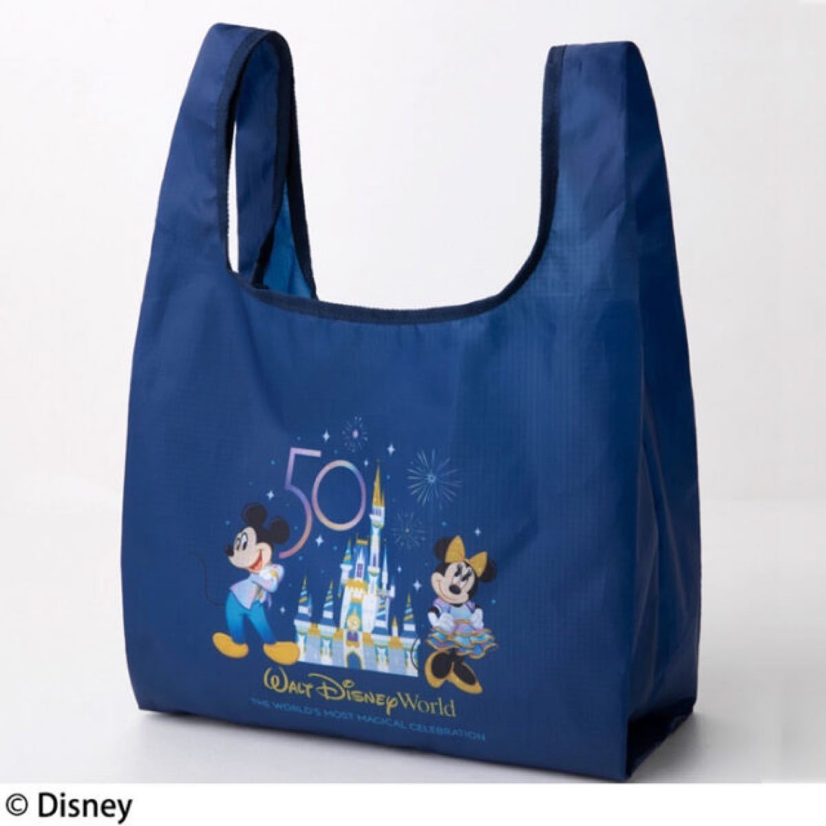 Walt Disney World ECOBAG BOOK (NAVY)ネイビー ウォルトディズニー エコバッグ エコトート