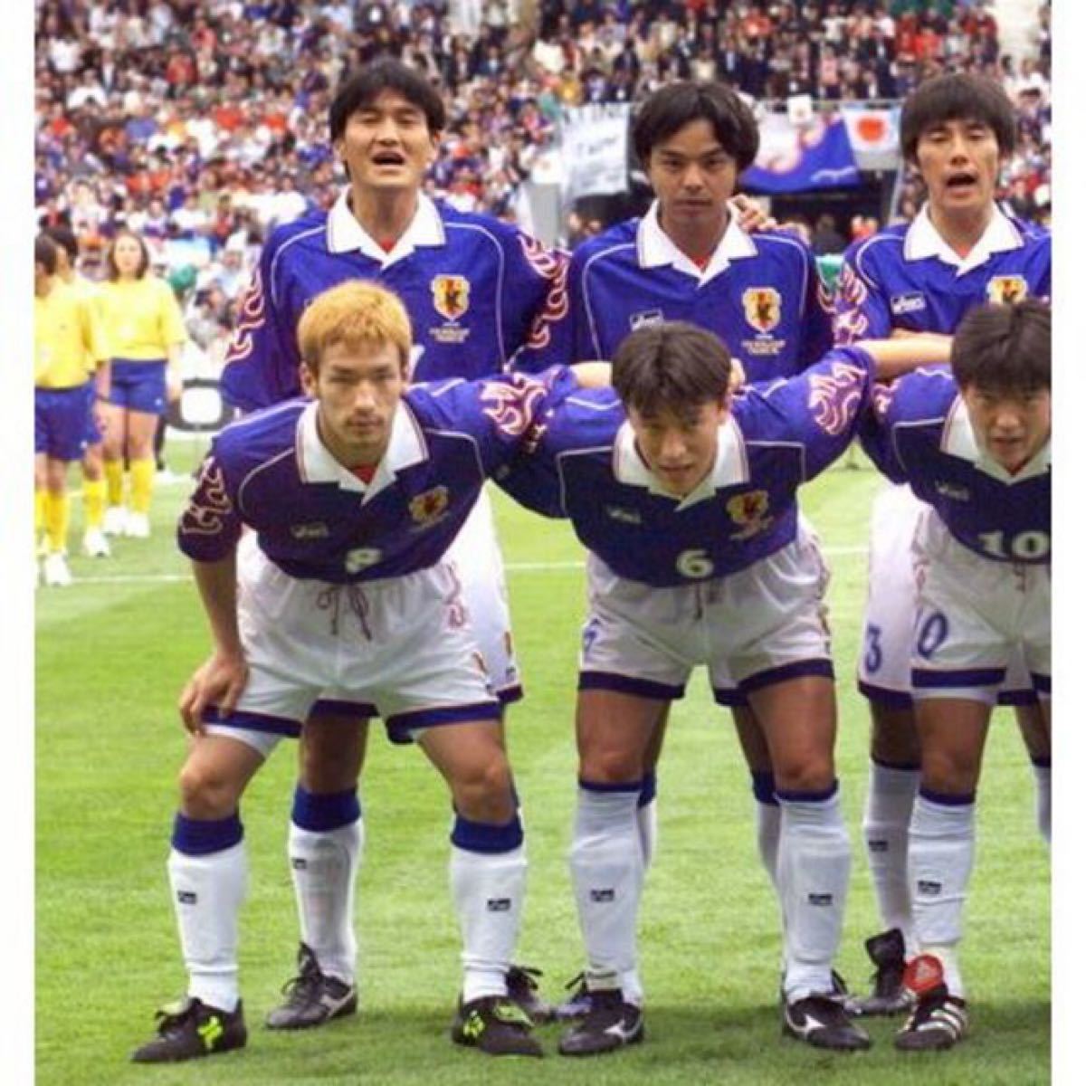 日本代表 98年 フランスW杯 中田英寿 ホーム ユニフォーム Oサイズ