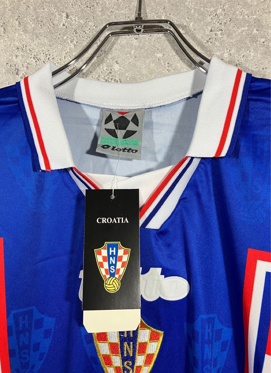クロアチア代表 98年 フランスW杯 ボバンアウェイ 半袖 ユニフォーム 10番 クロアチア代表 98年 フランスW杯 ボバンアウェイ 半袖 ユニフォーム 10番