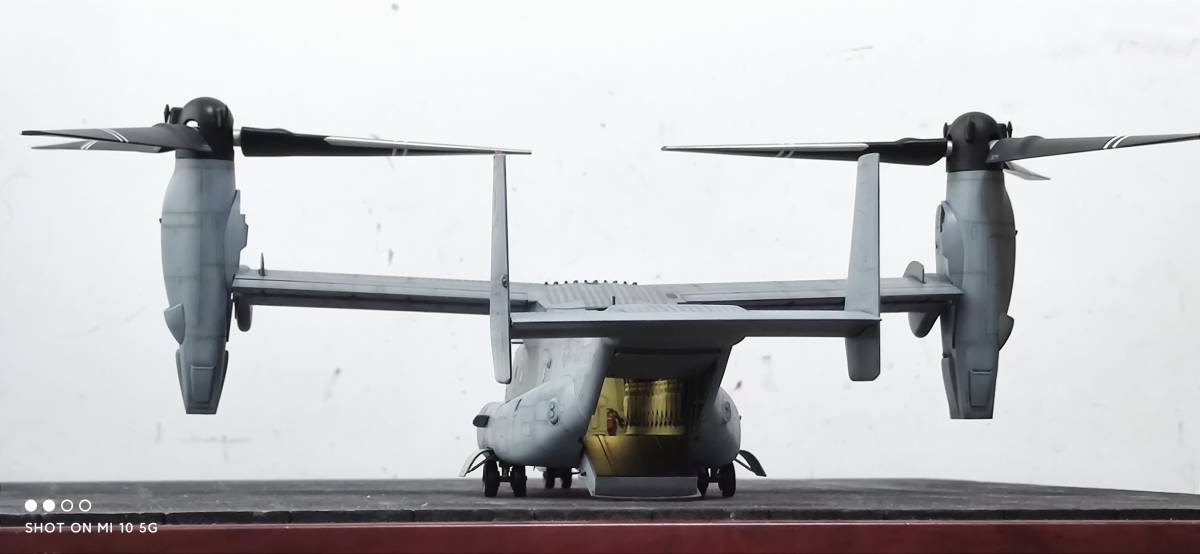 1/48 America Air Force V-22 male Play construction painted final product 