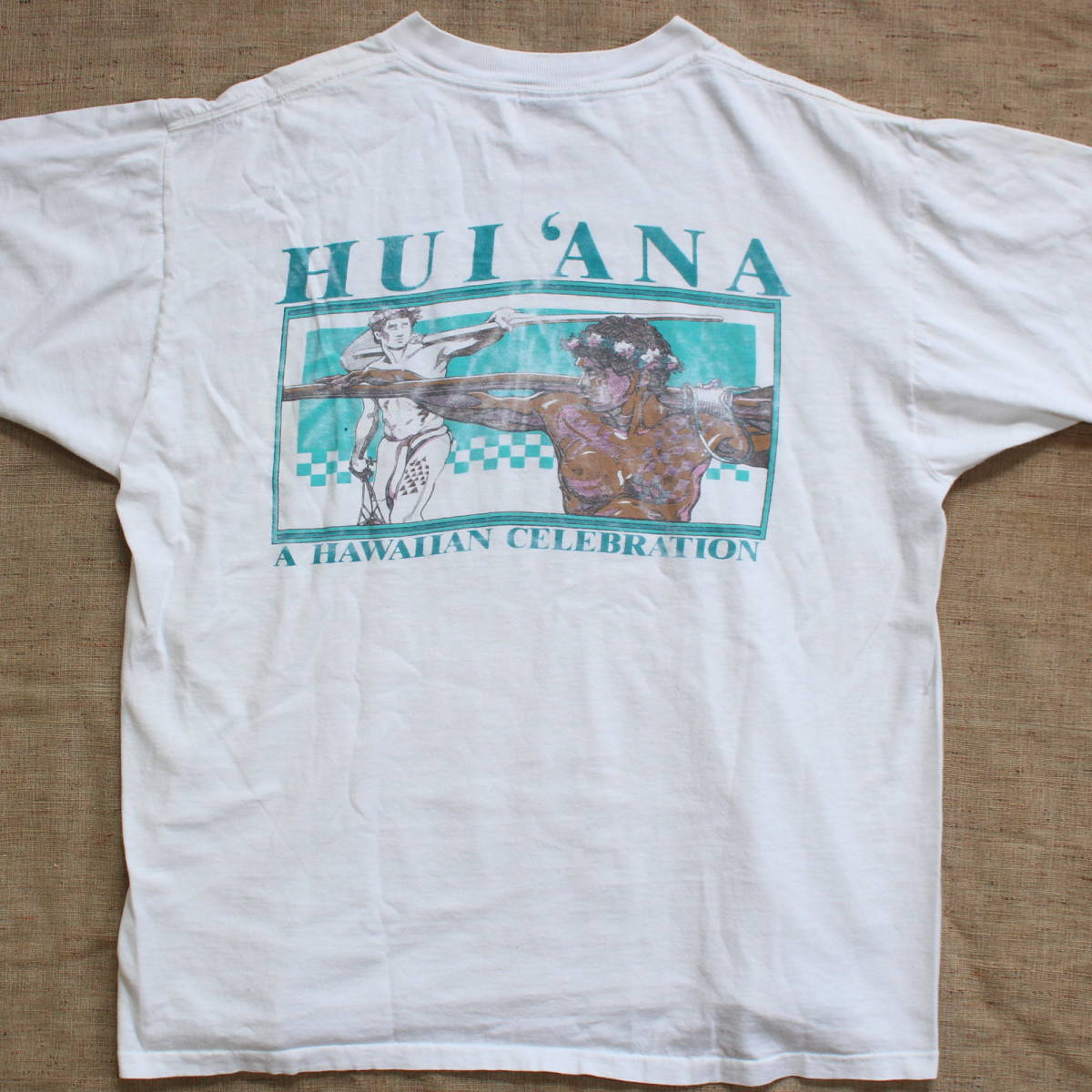 大人女性の TシャツUSA製 ヴィンテージ ハワイ 1980-90s キング