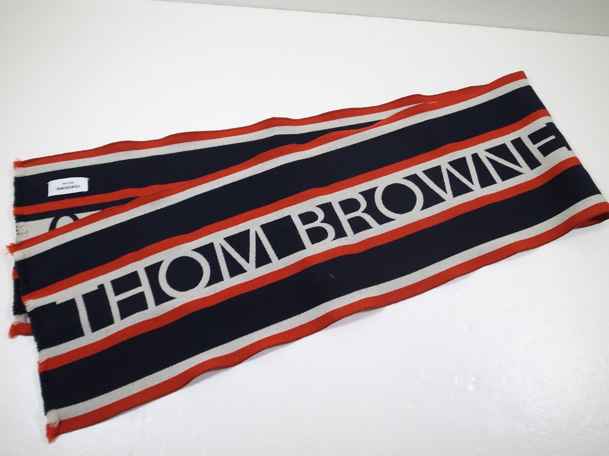 ヤフオク! - THOM BROWNE トム・ブラウン マフラー