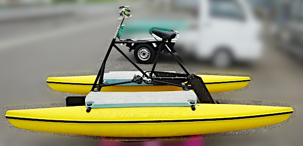  direct pickup limitation HYDRO-BIKES water bike / water bicycle present condition goods 