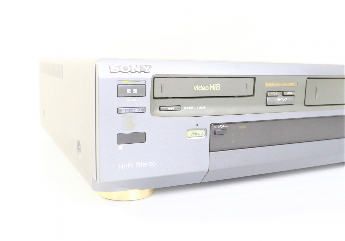 SONY WV-H3 ソニー VHS / Hi8デッキ ビデオカセットレコーダー ビデオ