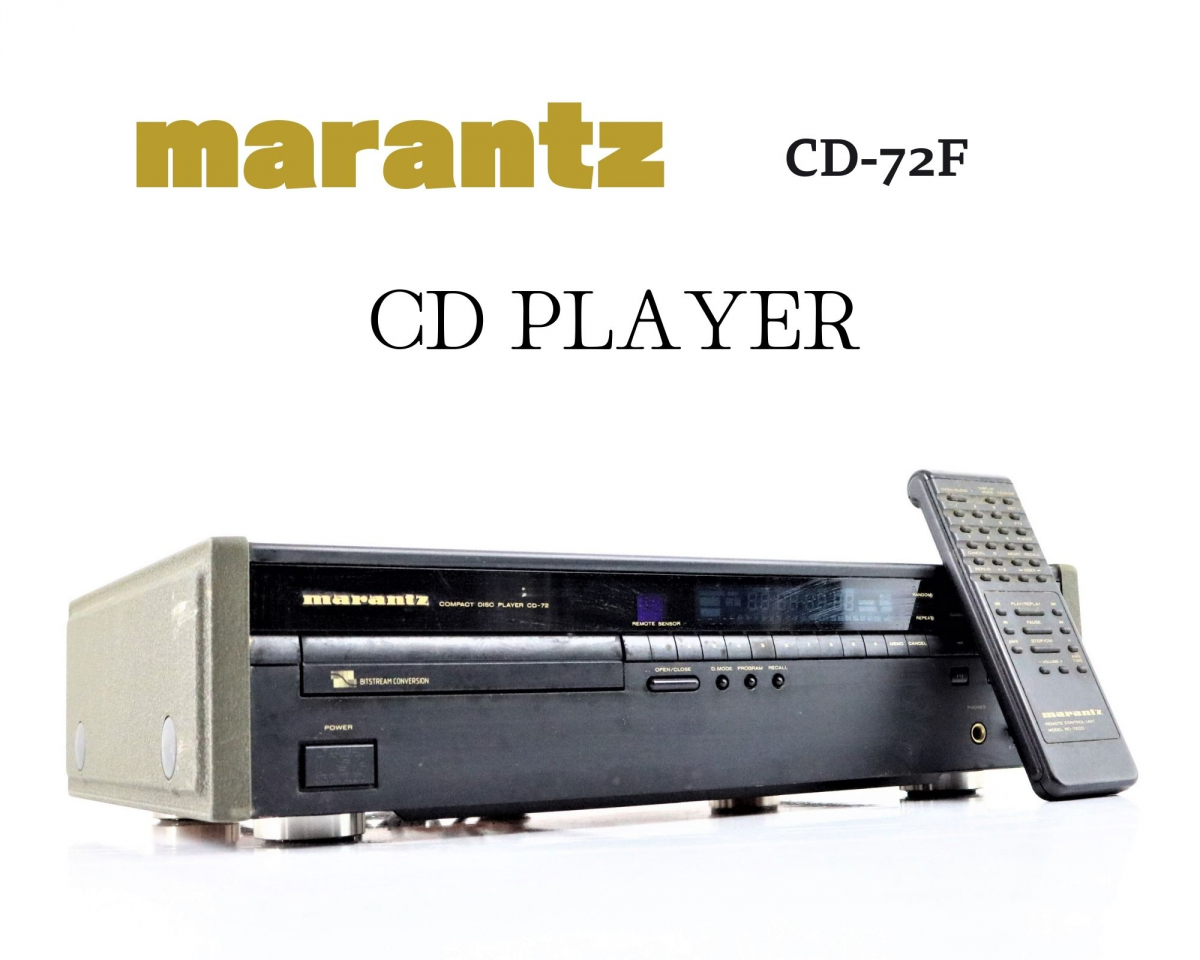通電OK】 marantz CD-72F COMPACT DISC PLAYER マランツ CDプレーヤー
