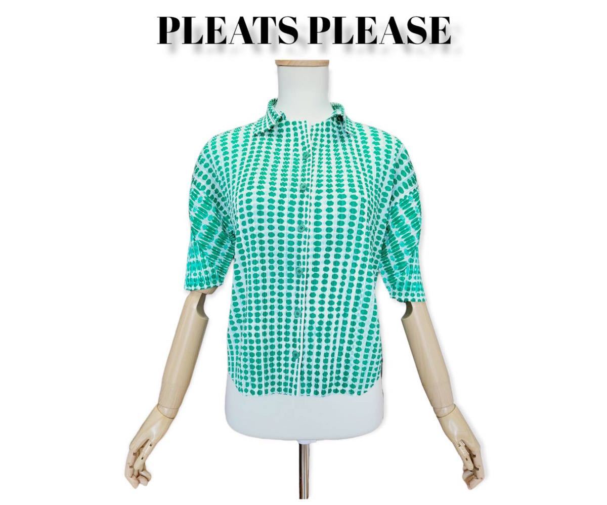 2022年ファッション福袋 プリーツプリーズ　グリーン　半袖 Tシャツ/カットソー(半袖/袖なし)