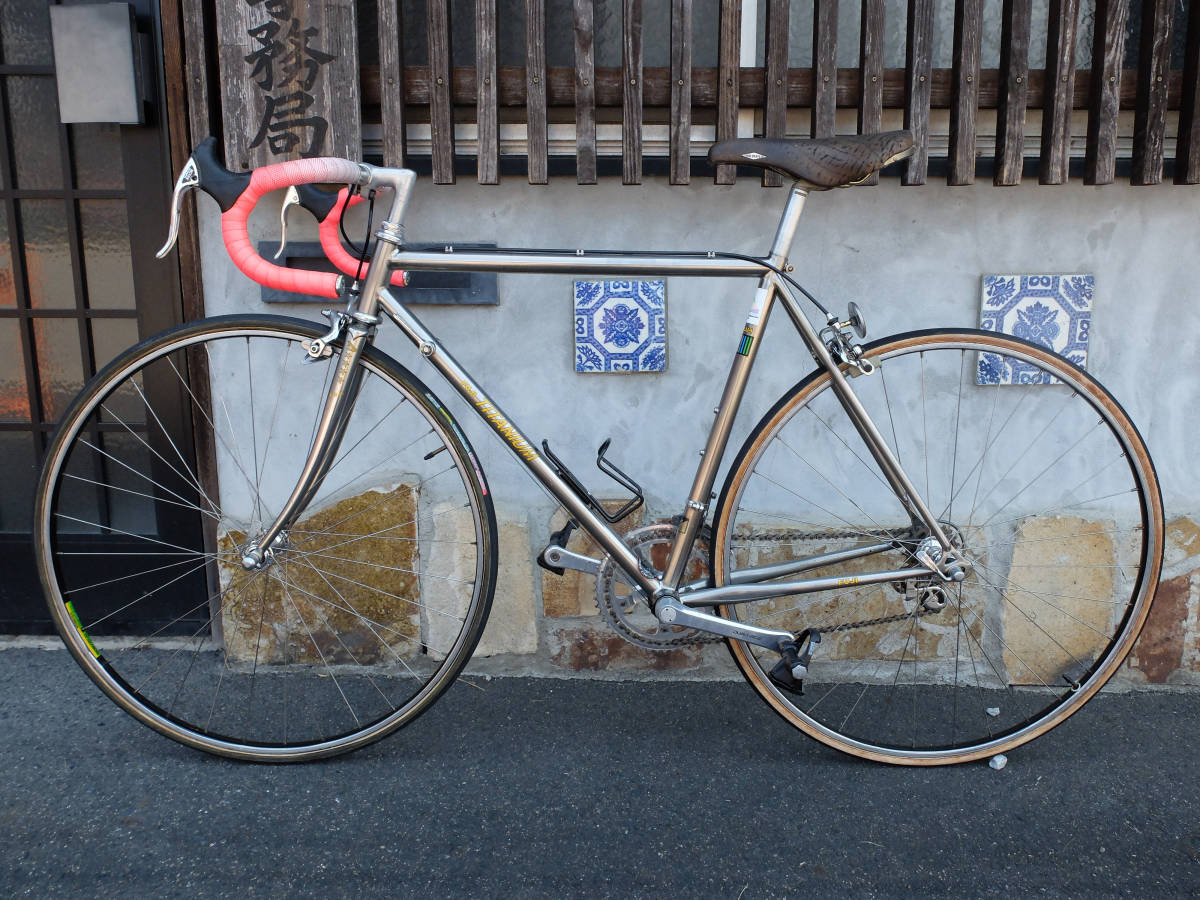 80’s FUJI TITANIUM 700C ロード 日米富士 チタニウム チタン・フレーム/クロモリ・フォークの初期型/Dura-Ace/7400/デュラエース