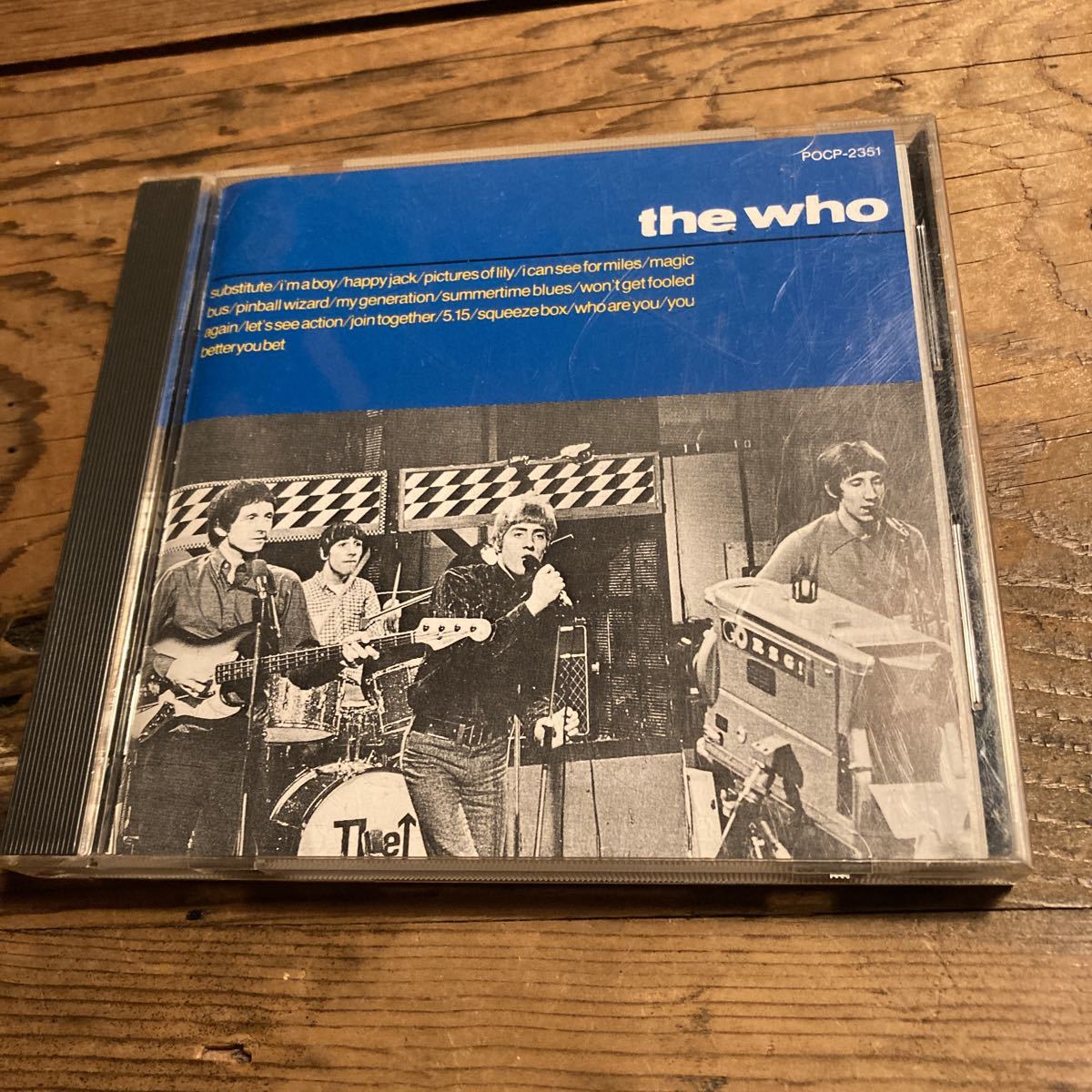 the who/THE SINGLES 国内盤CD POCP-2351