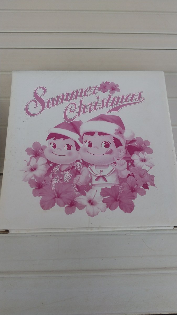 ペコちゃん summerchristmas 皿 不二家 未使用