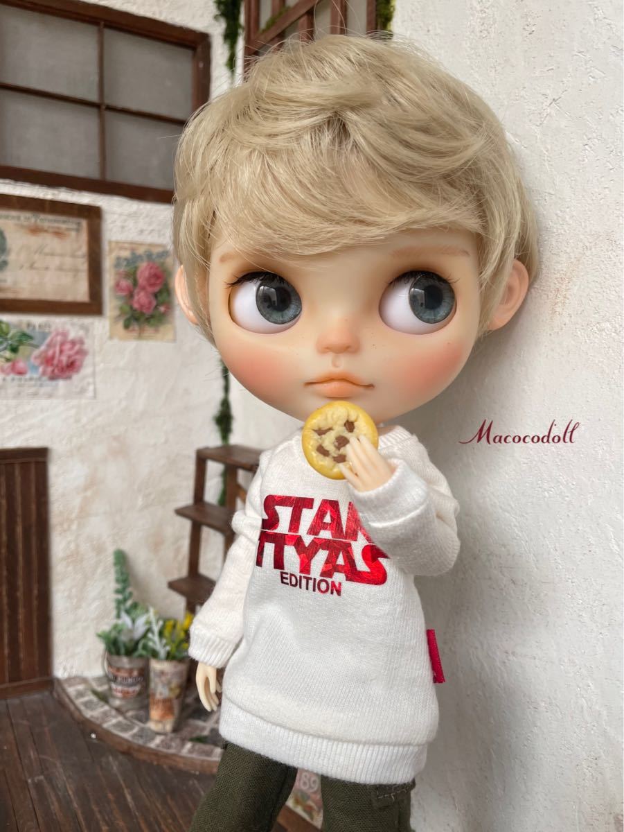 ★Custom BLYTHE ★ カスタムブライス.:＊macocodoll*¨*.☆*男の子カスタム_画像3