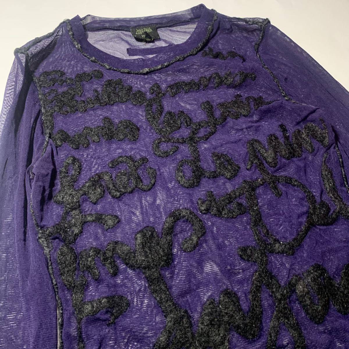 冬バーゲン☆特別送料無料!】 jean paul gaultier see-through power