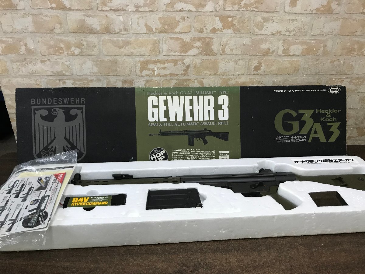 ☆中古品☆　東京マルイ ヘッケラー&コック G3A3 GEWEHR3 オート ライフル_画像1