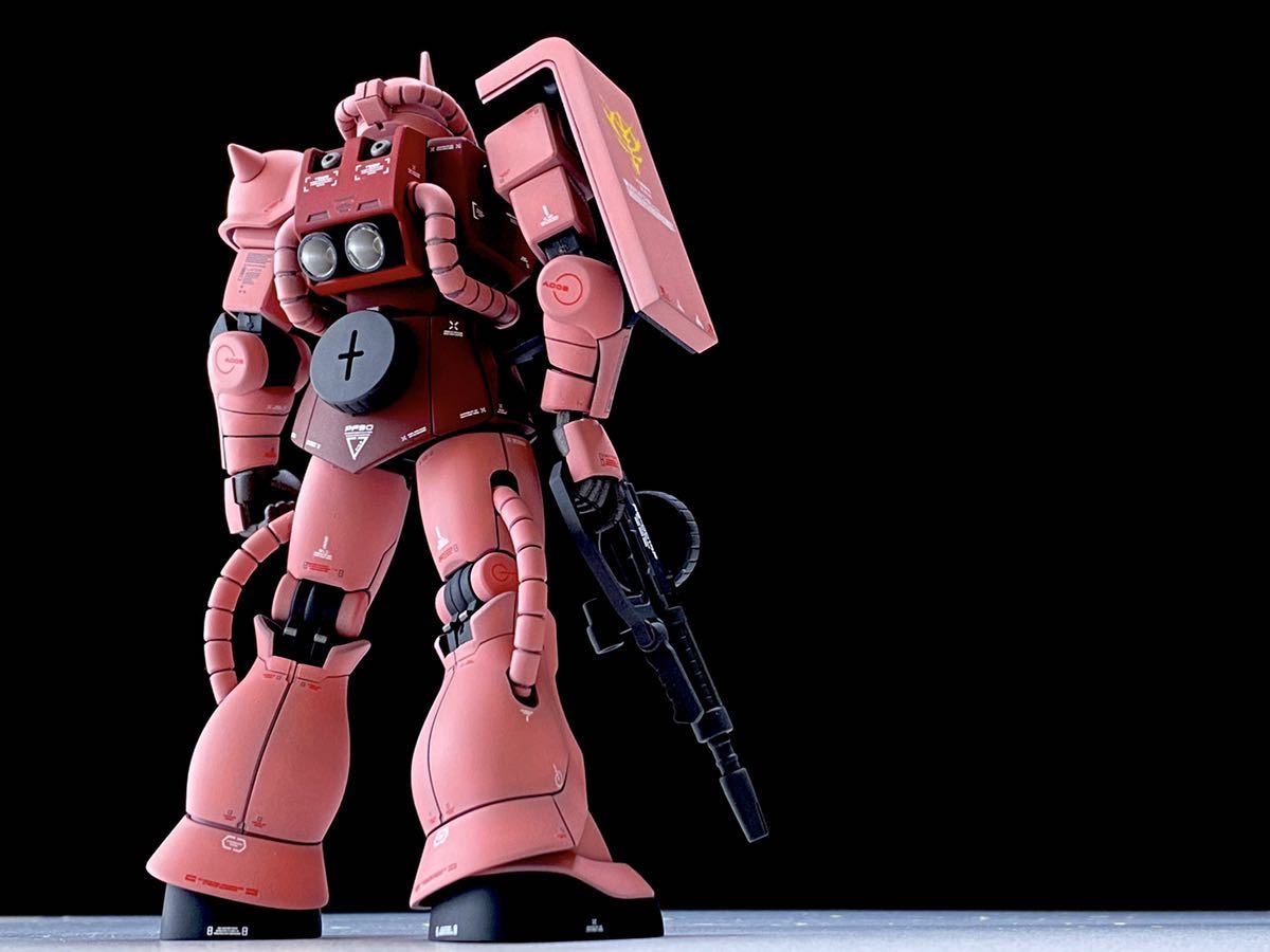 HGUC 1/144 シャア専用ザクII revive/完成品/全塗装/ガンプラ 商品細節