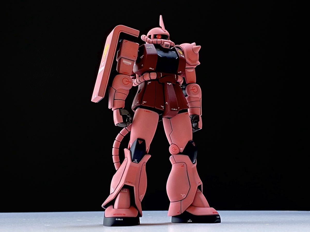 HGUC 1/144 シャア専用ザクII revive/完成品/全塗装/ガンプラ 商品細節