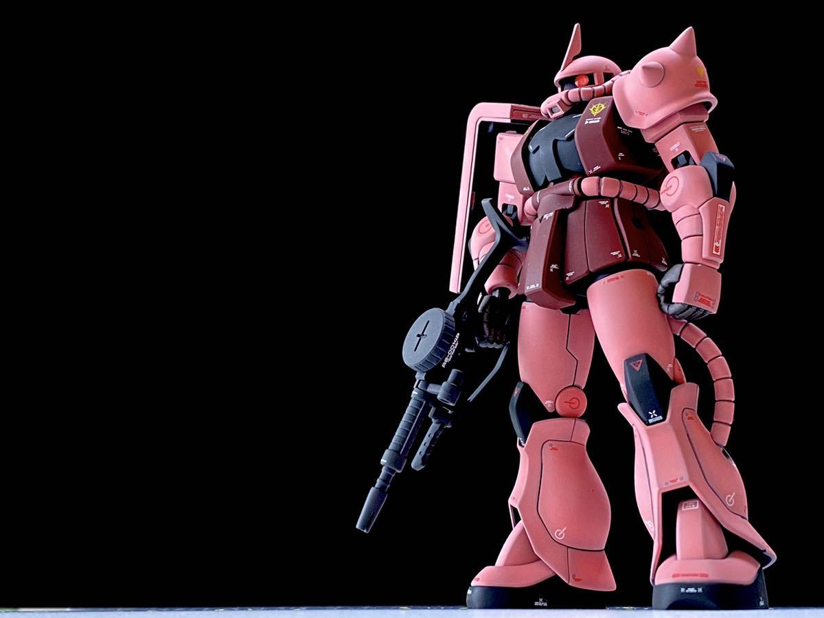 HGUC 1/144 シャア専用ザクII revive/完成品/全塗装/ガンプラ 商品細節