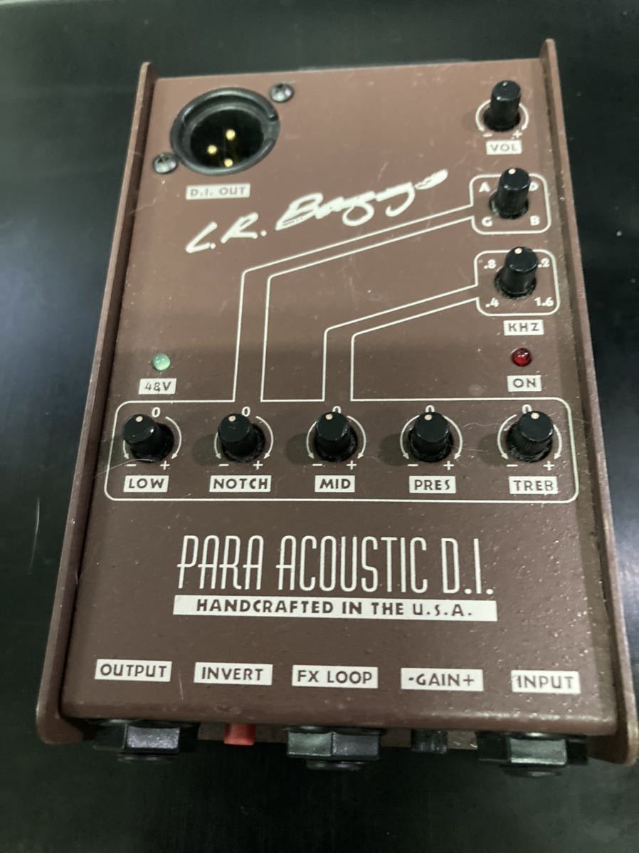 L.R.Baggs L.R.Baggs エレアコ用DI PARA Acoustic www.expressinter.com