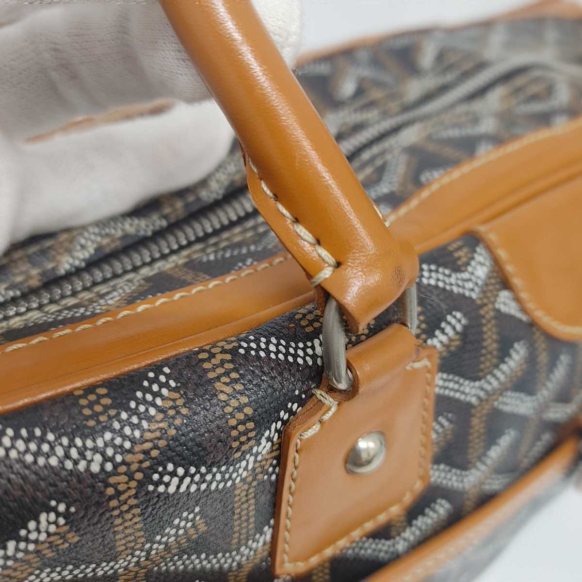 GOYARD ゴヤール サンマルタン ショルダー ボストン バック ブラウン