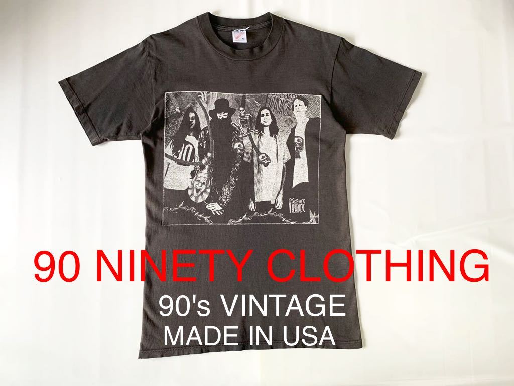 超希少 90 NINETY CLOTHING オリジナル ヴィンテージ フォトTシャツ USA製 スケートボード ケビンスターブ 90年代製 当時物 ナインティ