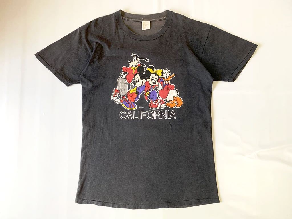 希少 90's 初期 DISNEY characters USA CALIFORNIA ディズニーランド カリフォルニア ミッキー ミニー ドナルド グーフィー 90年代 USA製_画像3