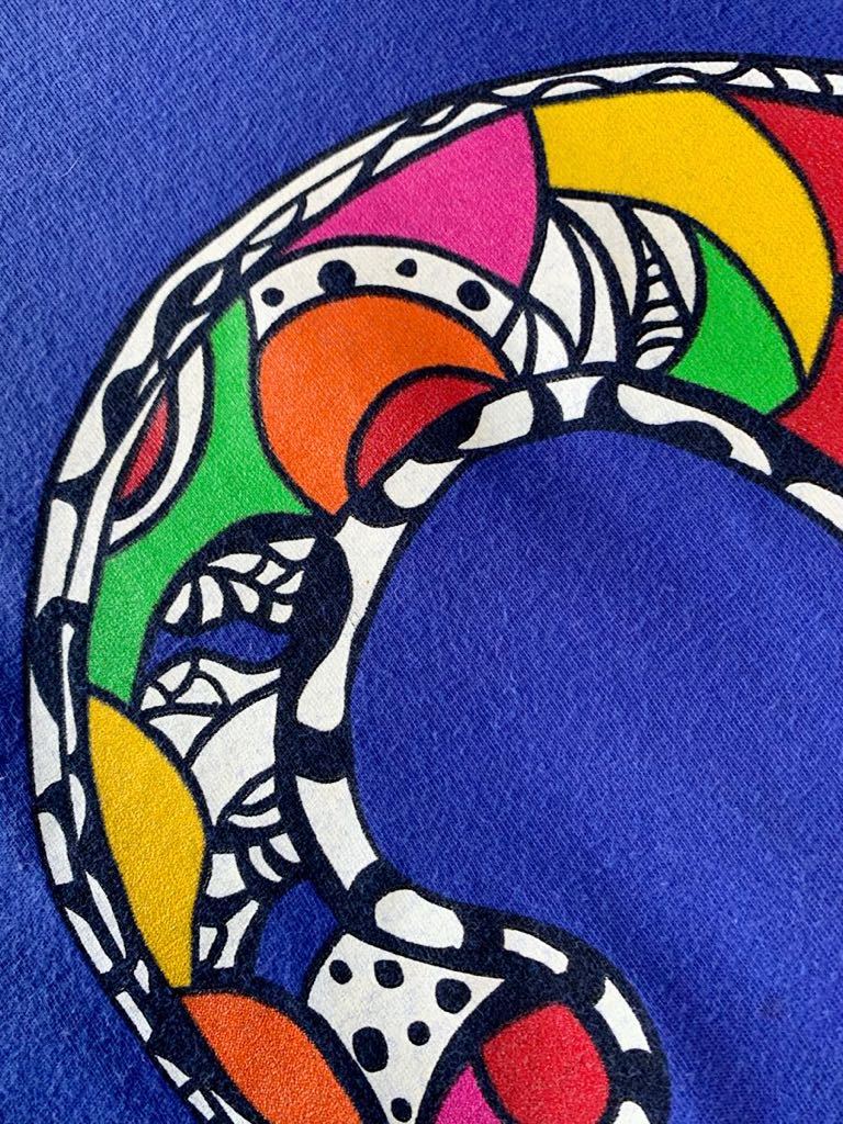 希少 レア 95年 Flammarion 4 Niki de Saint Phalle フラマリオン4 ニキ ド サン ファル グラフィックTシャツ フランス製 Lサイズ_画像6