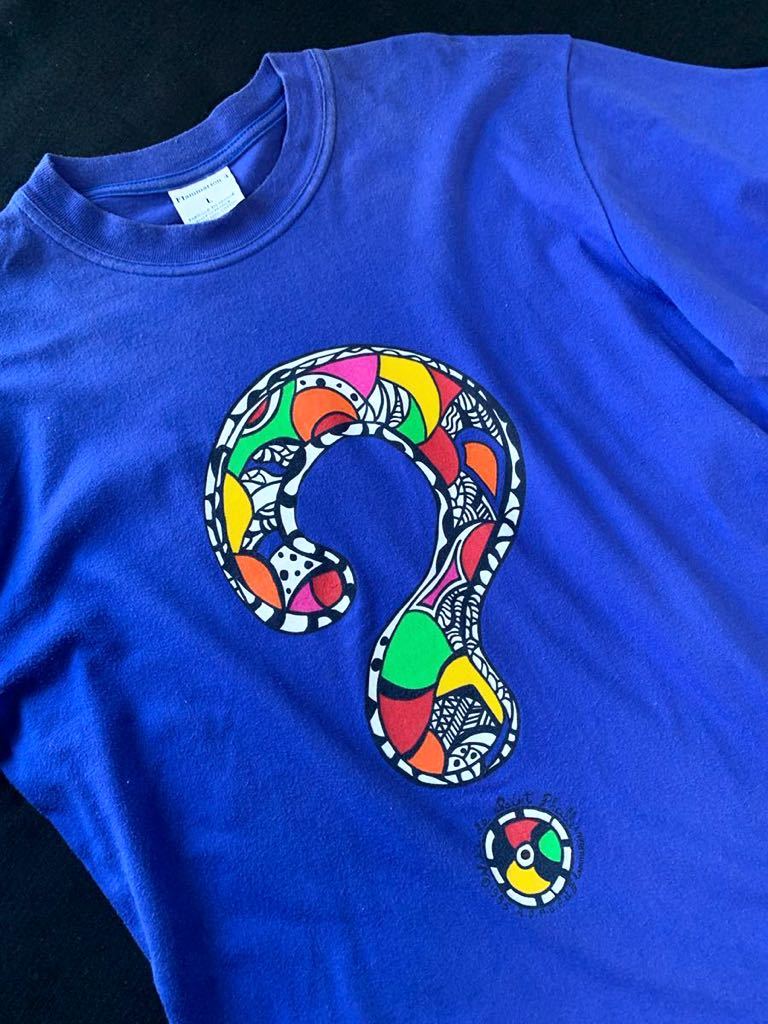 希少 レア 95年 Flammarion 4 Niki de Saint Phalle フラマリオン4 ニキ ド サン ファル グラフィックTシャツ フランス製 Lサイズ_画像5