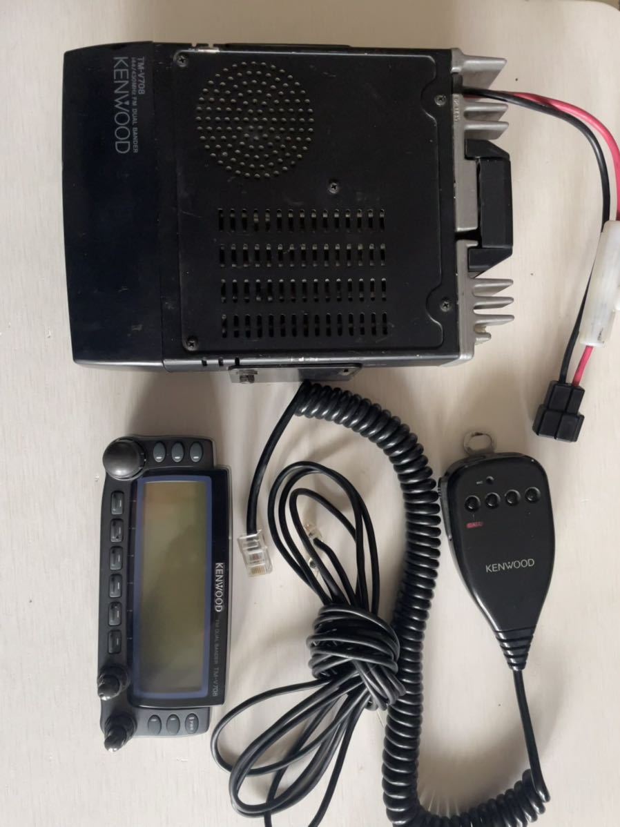のでオマケ ヤフオク! ケンウッド TM-v708 144/430MHz 20w機 - KENWOOD