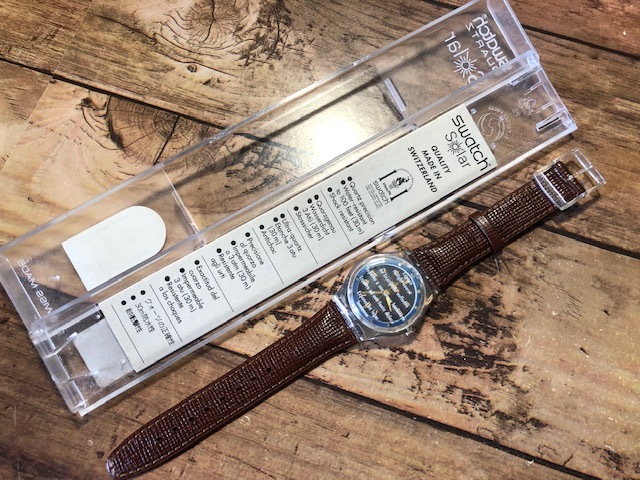 未使用 新品 デッドストック ケース付 レア swatch スウォッチ AG1994 SOLAR ソーラー OLYMPIC atlanta1996 腕時計