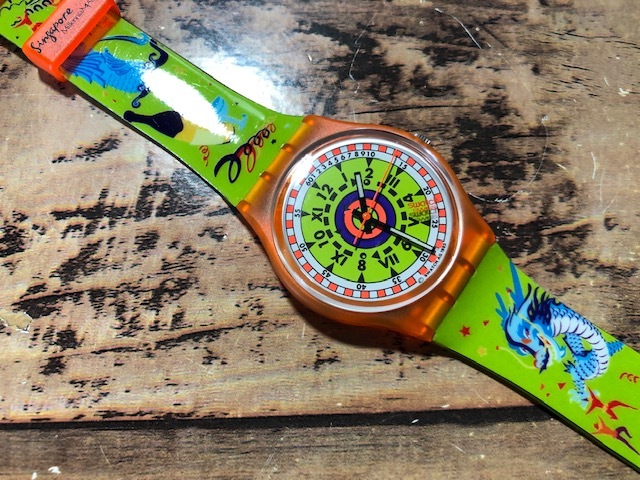 人気の新作 Millennia Singapore AG1993 スウォッチ swatch 美品 レア