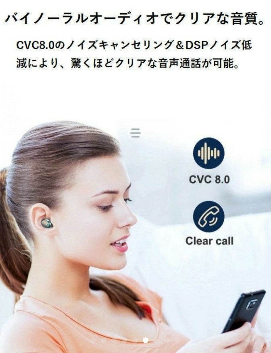 イヤホン最新Bluetooth5.1&HiFi &ノイズキャンセリング