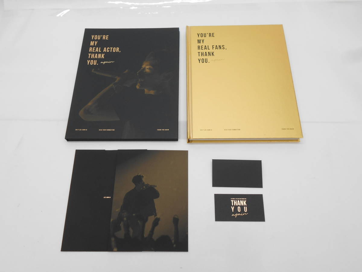 日本最級 イ ジュンギ THANK YOU again ツアー DVD等+特大マット