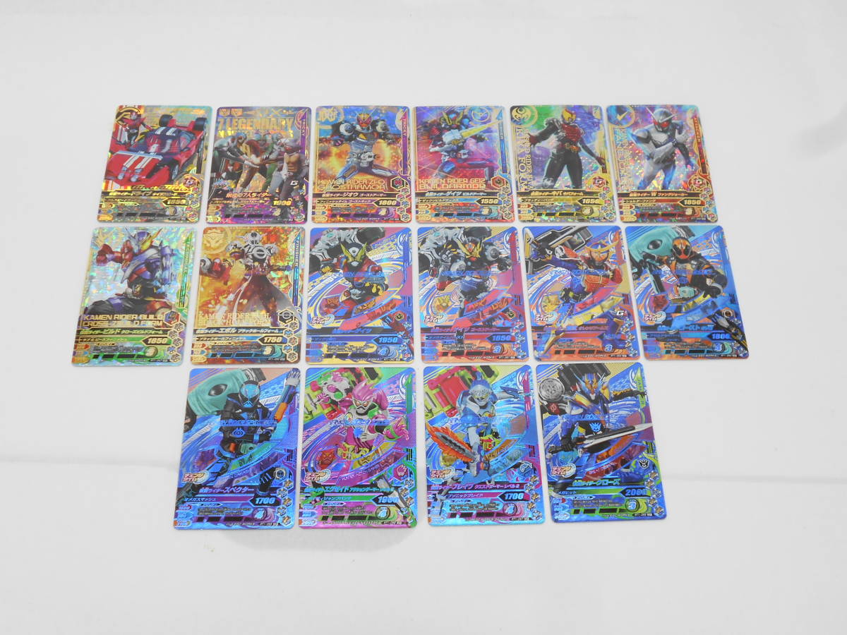 43】ガンバライジング RT1 LR SR CP 16枚セット 商品细节 | 雅虎拍卖