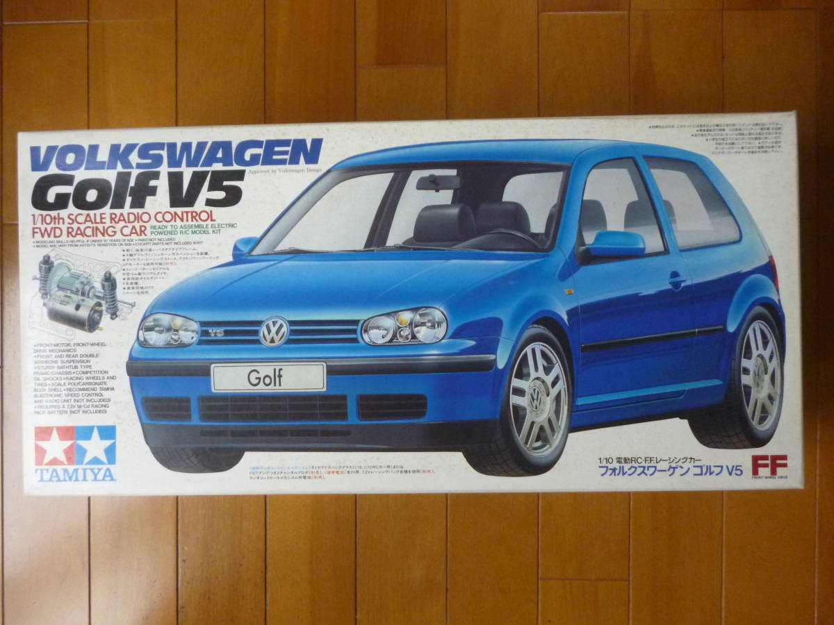 希少・新品・未開封/1/10 RC フォルクスワーゲン ゴルフV5 1台