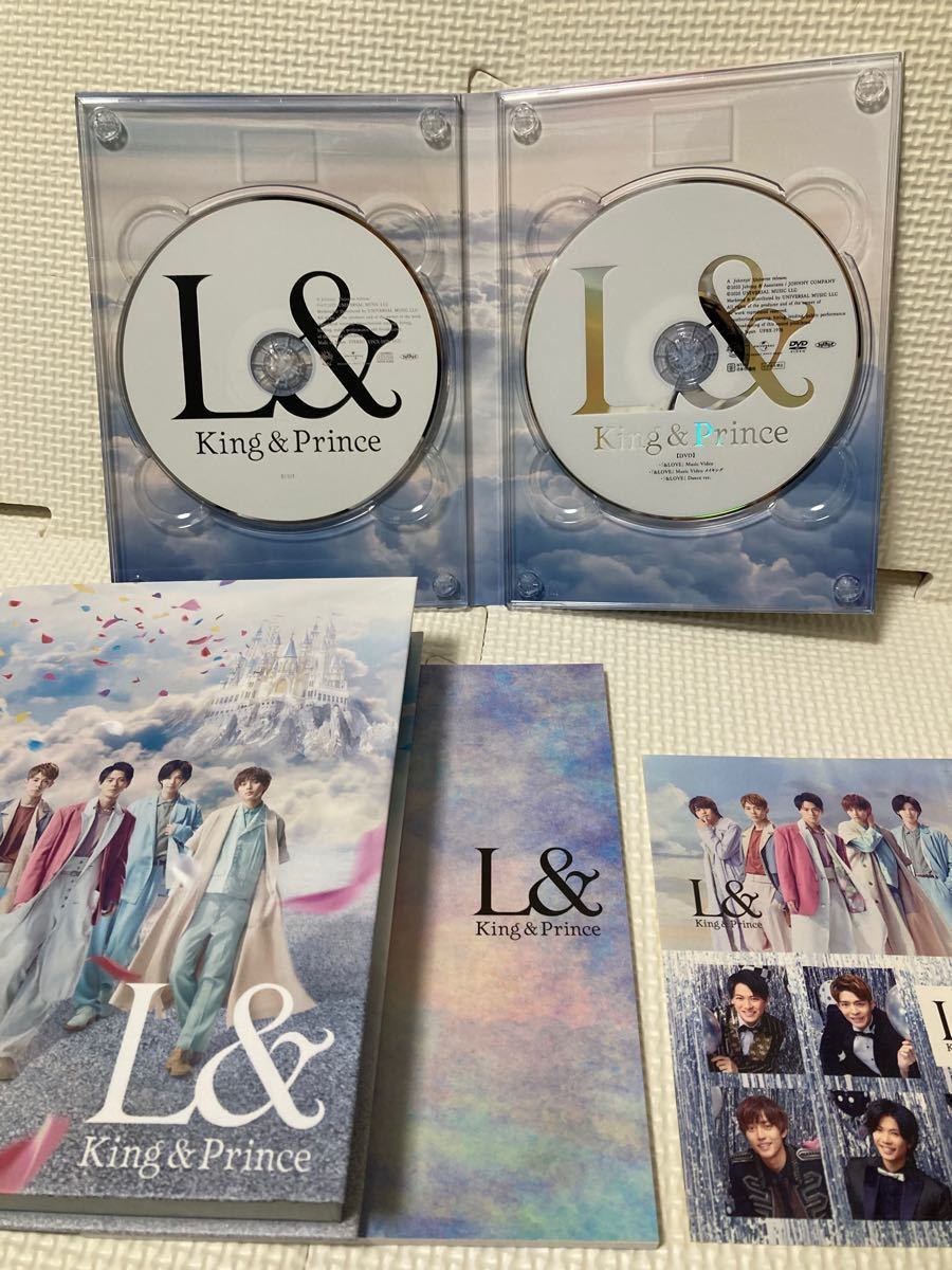 【限定】King ＆ Prince 初回盤A 歌詞フォトブック付 CD+DVD/L& 20/9/2発売 写真付き