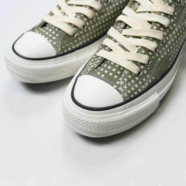 新品 N.HOOLYWOOD COMPILE LINE x CONVERSE ADDICT x UNDERCOVER 21AW CHUCK TAYLOR NU OX 2212-SE01peg US9.5(28cm) KHAKI CHECK g6168_画像7