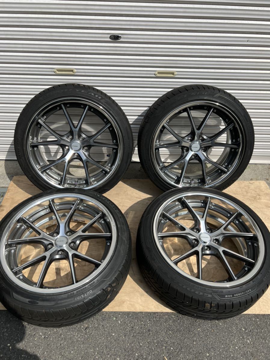 品】weds ウェッズ マーベリック MV-905S SL 245/40R20 5穴 114.3 CURL
