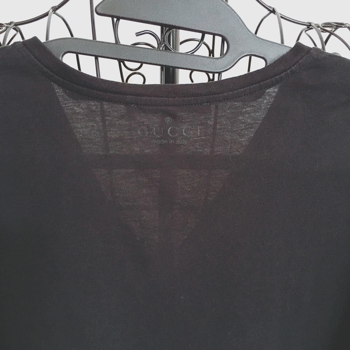 GUCCI グッチ Tシャツ ブラック Vネック ceratinxd.com