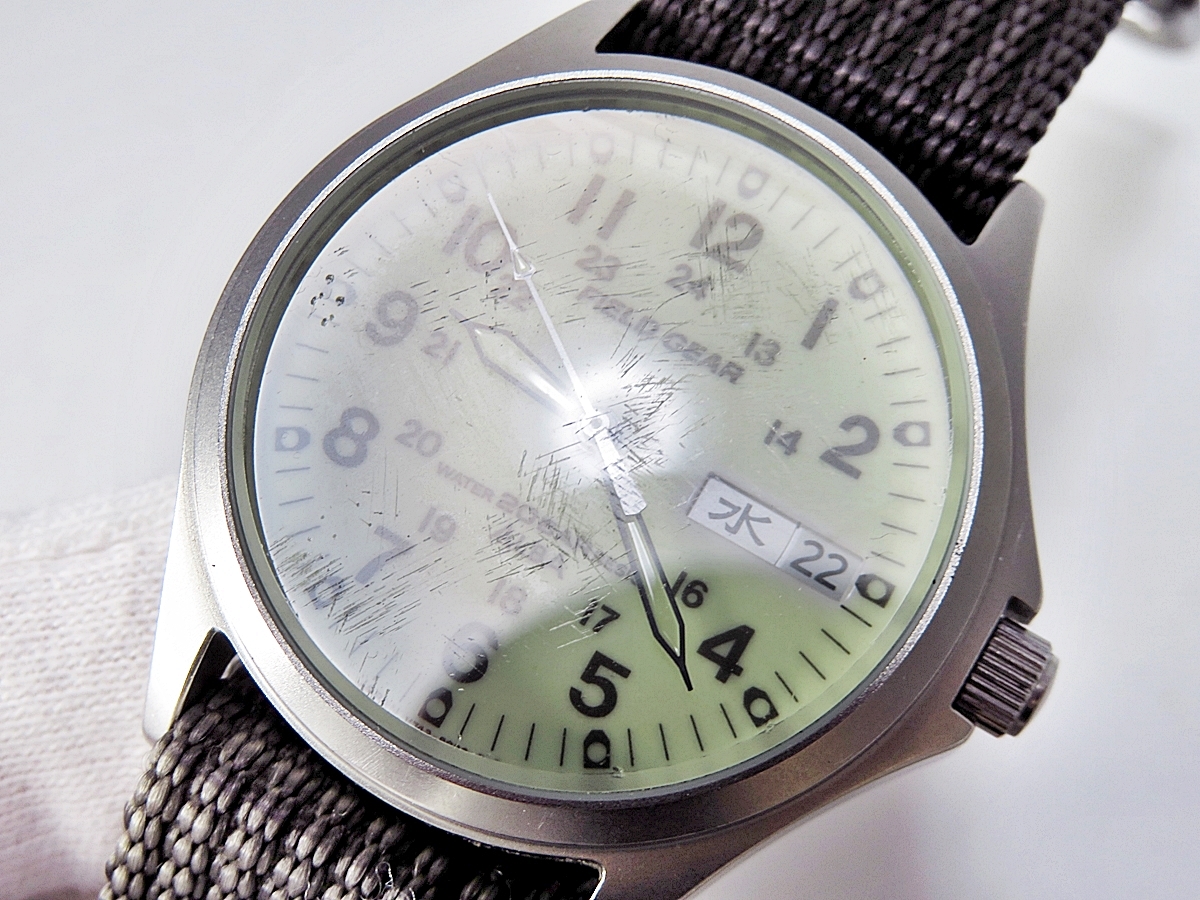 SEIKO ALBA FIELD GEAR V743-8000 セイコー アルバ フィールド SEIKO ALBA FIELD GEAR V743-8000 セイコー アルバ フィールド