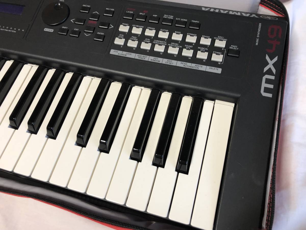 YAMAHA MX49 シンセサイザー キーボード 専用ソフトケース付