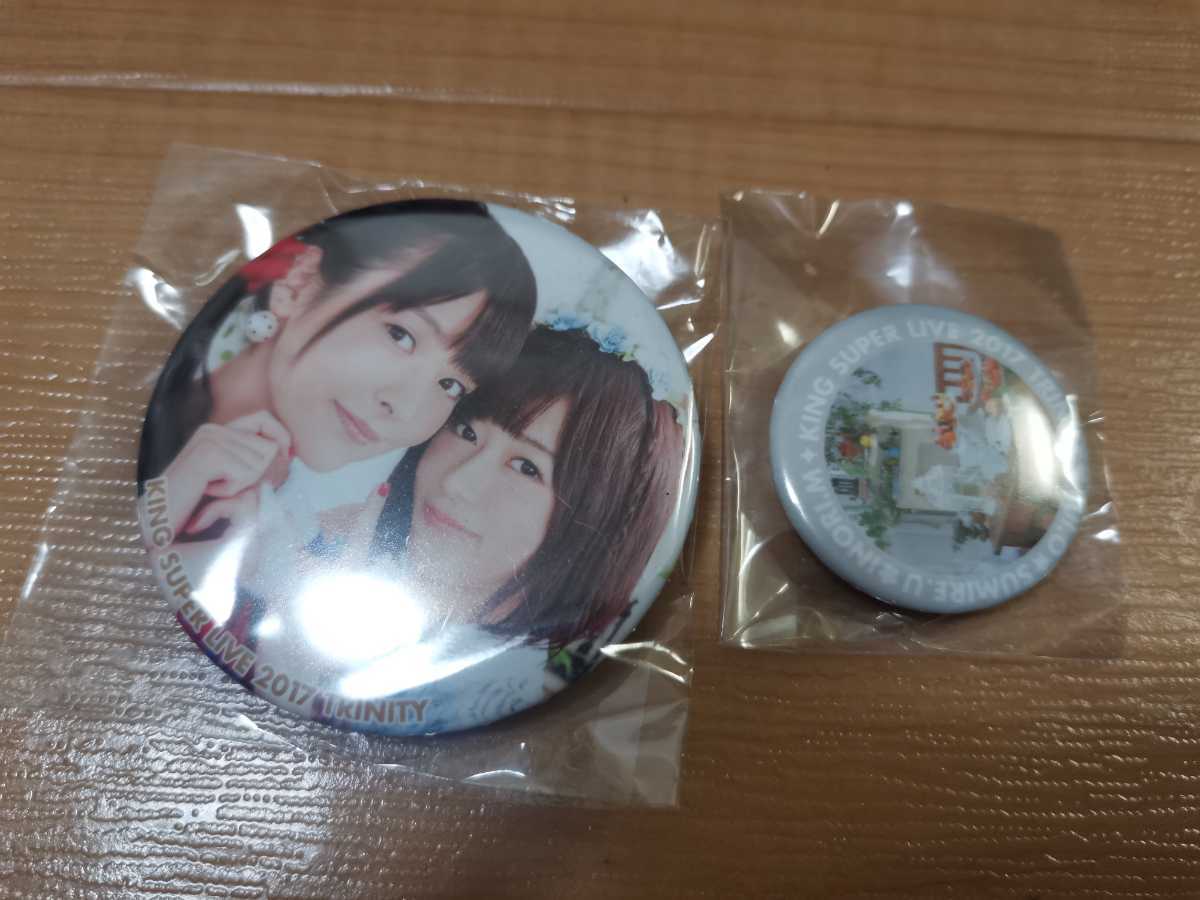  on slope sumire / water .. paste can badge set 