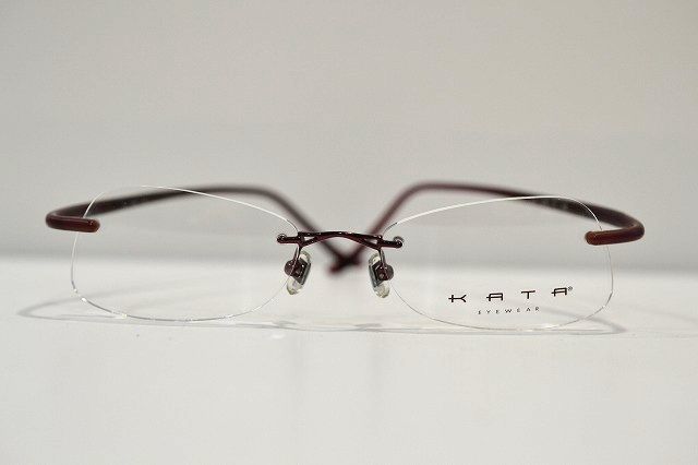 KATA 日本製 軽量 樹脂 メガネフレーム ネジなし ツーポ シルエット好きな方 新品未使用1