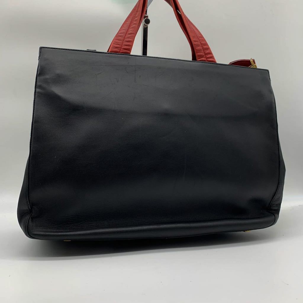 1円 【極美品 廃盤】稀品 BALLY バリー 2way トートバッグ ショルダーバッグ カーフレザー トレインスポッティング メンズ レディース 本革_画像2