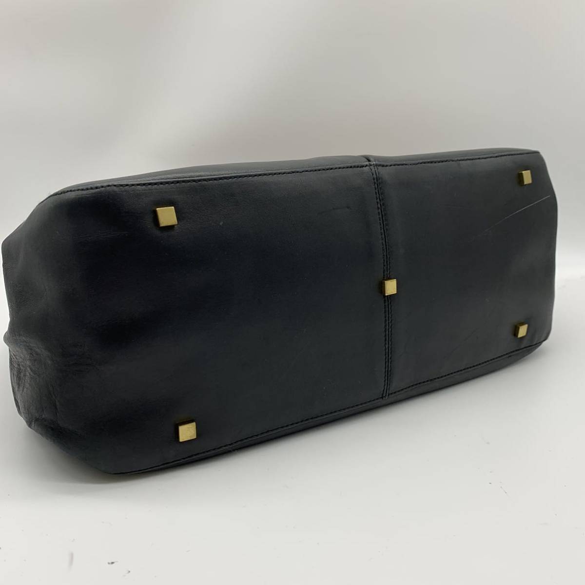 1円 【極美品 廃盤】稀品 BALLY バリー 2way トートバッグ ショルダーバッグ カーフレザー トレインスポッティング メンズ レディース 本革_画像5