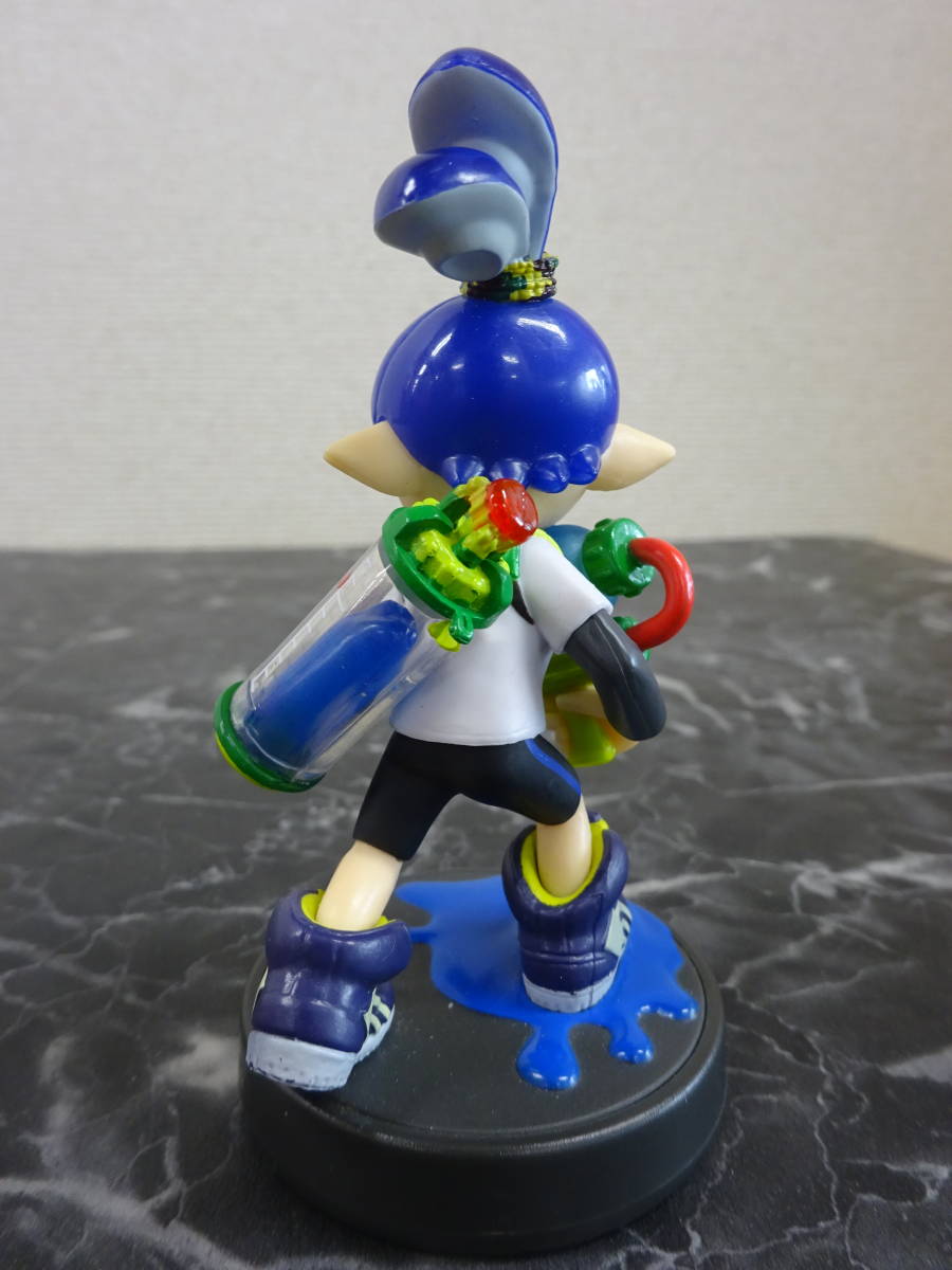 amiibo】 スプラトゥーンセット 中古 / アミーボ ガール ネオンピンク