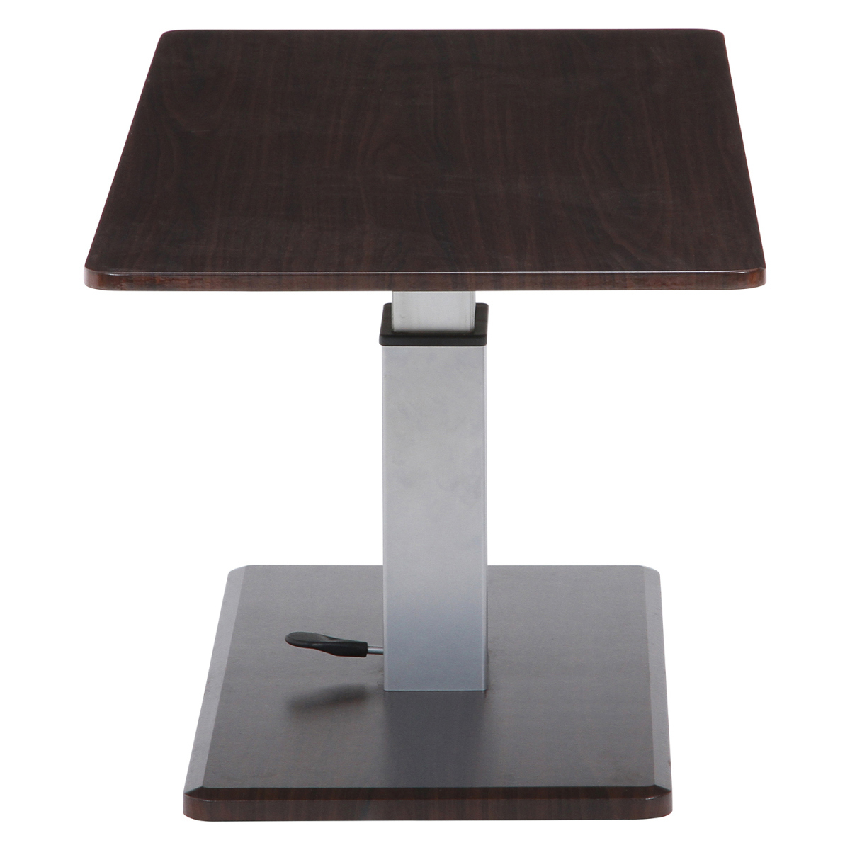  center table top and bottom flexible width 120cm Brown [ new goods ][ free shipping ]( Hokkaido Okinawa remote island postage separately )