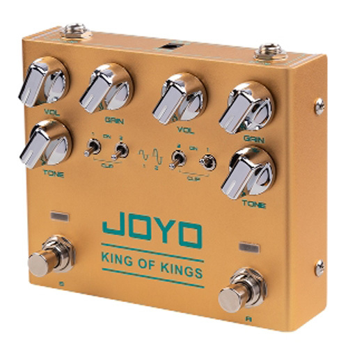 【国内正規品】 JOYO エフェクター King OF KINGS R-20 デュアルチャネル オーバードライブ/ディストーション_画像2