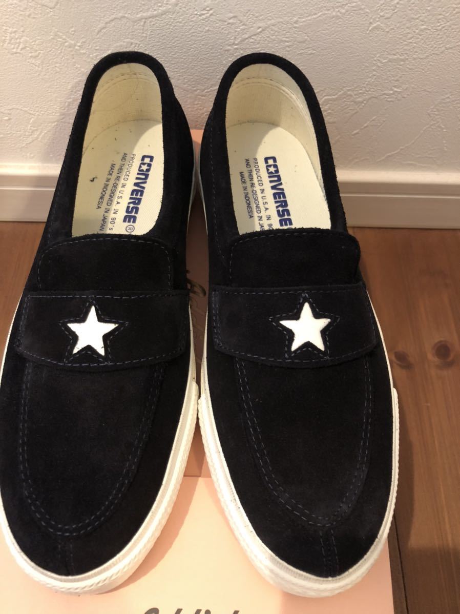 22SS NEXUSVII × CONVERSE ADDICT ONE STAR LOAFER ネクサスセブン コンバース アディクト ワンスター ローファー ブラック 26cm 新品