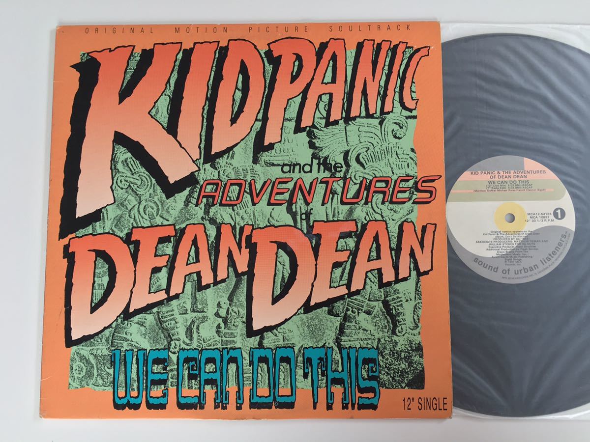 Kid Panic & The Adventures of Dean Dean / We Can Do This 4トラック12inch MCA 12-54184 91年リリース_画像1