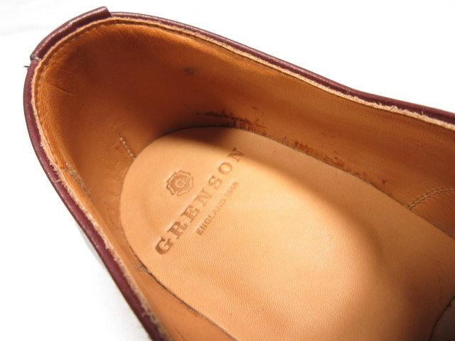 □未使用品【GRENSON グレンソン】ロンドン LONDON キャップトゥ