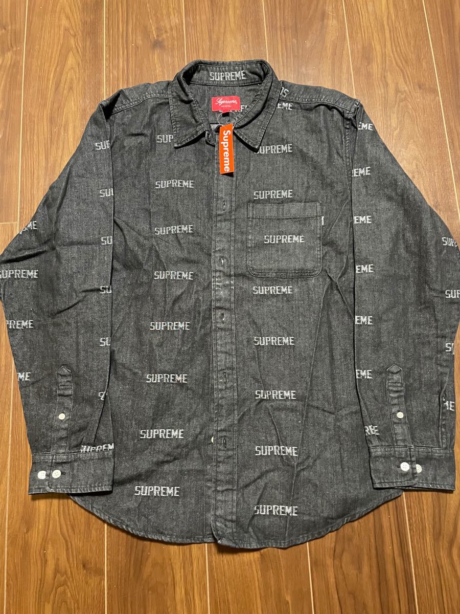 Supremeシュプリーム Logo DENIM SHIRT ロゴ デニムシャツ | contifarma.pe