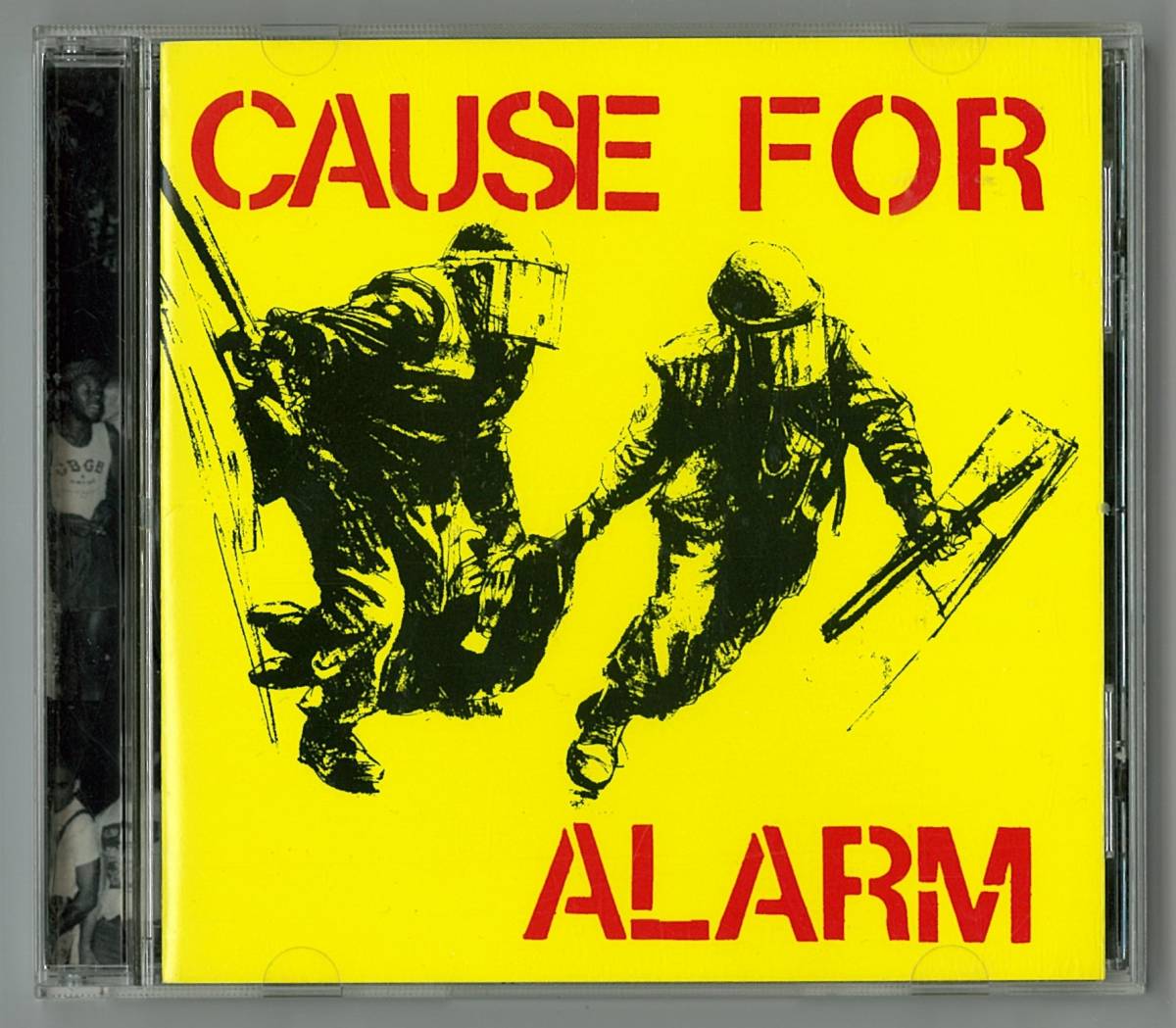 CAUSE FOR ALARM foreign record CD inspection key SxE agnostic front bold warzone cro mags bold youth of today sick of it all